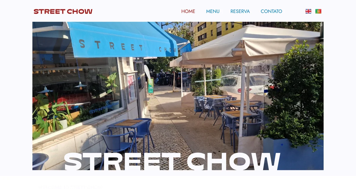 StreetChow.pt screenshot